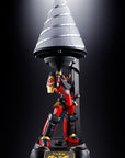 Tengen Toppa Gurren Lagann Soul of Chogokin Diecast Action Figure GX-107 Gurren Lagann & Giga Drill Set 18 cm