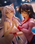 Nekomonogatari Monogatari Series PVC Statues Tsubasa Hanekawa Set (re-run) 19 cm