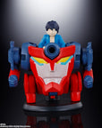 Tengen Toppa Gurren Lagann Soul of Chogokin Diecast Action Figure GX-107 Gurren Lagann & Giga Drill Set 18 cm