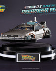 Back to the Future Egg Attack Floating Statue Back to the Future II DeLorean Deluxe Version heo EU Exclusive 20 cm