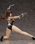 Black Lagoon PVC Statue 1/4 Revy Bare Leg Bunny Version 35 cm