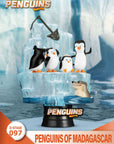 Penguins of Madagascar D-Stage PVC Diorama Skipper, Kowalski, Private & Rico 14 cm