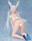 Original Character by DSmile Bunny Series Statue 1/4 Chris Aqua Blue Bare Leg Ver. 24 cm
