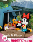 Disney D-Stage Campsite Series PVC Diorama Mini & Pluto 10 cm