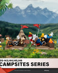 Disney D-Stage Campsite Series PVC Diorama Mini & Pluto 10 cm