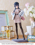 Rascal Does Not Dream of a Bunny Girl Senpai Luminasta PVC Statue Mai Sakurajima Casual Clothes Ver. 21 cm