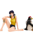 Rebuild of Evangelion Gals PVC Statue Misato Katsuragi & Pen Pen Vol. 2 11 cm