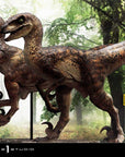Jurassic Park Prime Collectibles Statue 1/10 Velociraptor Open Mouth 19 cm