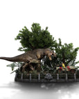 Jurassic Park Demi Art Scale Statue 1/20 T-Rex Chase 30 cm