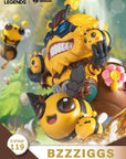League of Legends D-Stage PVC Diorama Set Beemo & BZZZiggs 15 cm