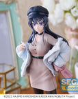 Rascal Does Not Dream of a Bunny Girl Senpai Luminasta PVC Statue Mai Sakurajima Casual Clothes Ver. 21 cm