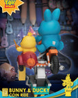 Disney Coin Ride Series D-Stage PVC Diorama Bunny & Ducky 16 cm