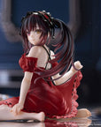 Date A Live V PVC Statue Desktop Cute Figure Kurumi Tokisaki Nightwear Ver. Renewal 13 cm