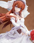 Steins Gate PVC Statue 1/7 Kurisu Makise: Wedding Dress Ver. 26 cm