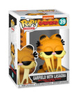 Garfield POP! Comics Vinyl Garfield w/Lasagna Pan 9 cm