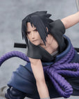 Naruto Shippuden FiguartsZERO Extra Battle PVC Statue Sasuke Uchiha -The Light & Dark of the Mangekyo Sharingan- 20 cm