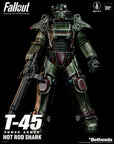 Fallout FigZero Action Figure 1/6 T-45 Hot Rod Shark Power Armor 37 cm