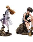 Mobile Suit Gundam Wing Alpha x Omega PVC Statue 1/8 Heero Yuy & Relena Peacecraft Set 30th Anniversary Repaint Ver. 14 cm