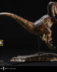 Jurassic Park Prime Collectibles Statue 1/10 Velociraptor Jump 21 cm