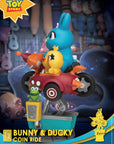 Disney Coin Ride Series D-Stage PVC Diorama Bunny & Ducky 16 cm