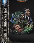 Attack on Titan Ultimate Premium Masterline Series Statue 1/4 Levi Versus Beast Titan 73 cm