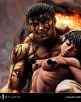 Berserk Ultimate Legacy Art Kentaro Miura Statue 1/4 Guts & Casca 72 cm