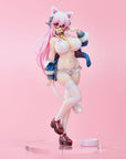 Super Sonico PVC Statue Super Sonico White Cat Ver. 27 cm