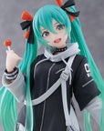 Hatsune Miku Wonderland PVC Statue Fashion Punk Ver. 18 cm