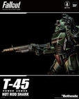 Fallout FigZero Action Figure 1/6 T-45 Hot Rod Shark Power Armor 37 cm