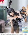 Rascal Does Not Dream of Bunny Girl Senpai PVC Statue Desktop x Decorate Collections Mai Sakurajima 17 cm