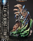Attack on Titan Ultimate Premium Masterline Series Statue 1/4 Levi Versus Beast Titan 73 cm