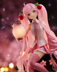 Hatsune Miku AMP PVC Statue Statue Sakura Miku Lantern Ver. Reissue 20 cm