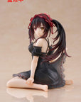 Date A Live V PVC Statue Desktop Cute Figure Kurumi Tokisaki Nightwear Ver. 13 cm