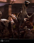 Jurassic Park Prime Collectibles Statue 1/10 Velociraptor Closed Mouth 19 cm