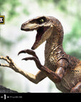 Jurassic Park Prime Collectibles Statue 1/10 Velociraptor Jump 21 cm