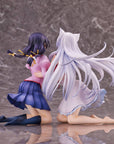 Nekomonogatari Monogatari Series PVC Statues Tsubasa Hanekawa Set (re-run) 19 cm