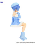 Re:Zero Starting Life in Another World Noodle Stopper PVC Statue Rem Snow Princess Pearl Color Ver. 14 cm