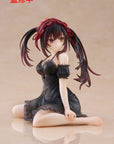 Date A Live V PVC Statue Desktop Cute Figure Kurumi Tokisaki Nightwear Ver. 13 cm