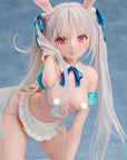 Original Character by DSmile Bunny Series Statue 1/4 Chris Aqua Blue Bare Leg Ver. 24 cm
