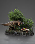 Jurassic Park Demi Art Scale Statue 1/20 T-Rex Chase 30 cm