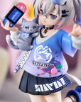 Honkai: Star Rail Rise Up Little Cat Series PVC Statue Silver Wolf Ver. 19 cm