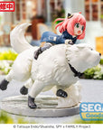 Spy x Family Luminasta PVC Statue Anya Forger & Bond Forger Mission Extend 16 cm