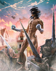 Attack on Titan PVC Statue Eren Jaeger: Attack Titan Ver. -Judgment- 25 cm