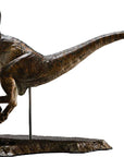 Jurassic Park Prime Collectibles Statue 1/10 Velociraptor Jump 21 cm