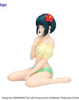 The Café Terrace and Its Goddesses Noodle Stopper PVC Statue Shiragiku Ono 10 cm