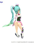 Hatsune Miku Noodle Stopper PVC Statue Flower Fairy Morning Glory Pink Color Ver. 14 cm