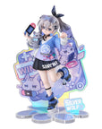 Honkai: Star Rail Rise Up Little Cat Series PVC Statue Silver Wolf Ver. 19 cm