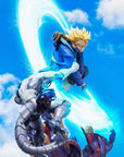 Dragon Ball Z FiguartsZERO PVC Statue (Extra Battle)Super Saiyan Trunks The second Super Saiyan 28 cm
