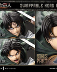 Attack on Titan Ultimate Premium Masterline Series Statue 1/4 Levi Versus Beast Titan Bonus Version 73 cm