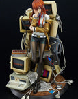 Steins Gate PVC Statue 1/7 Kurisu Makise Reading Steiner (re-run) 23 cm